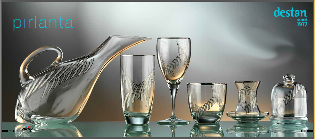 2014 Destan PIRLANTA Glass Sets